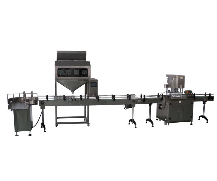 Dry fruit filling packaging line